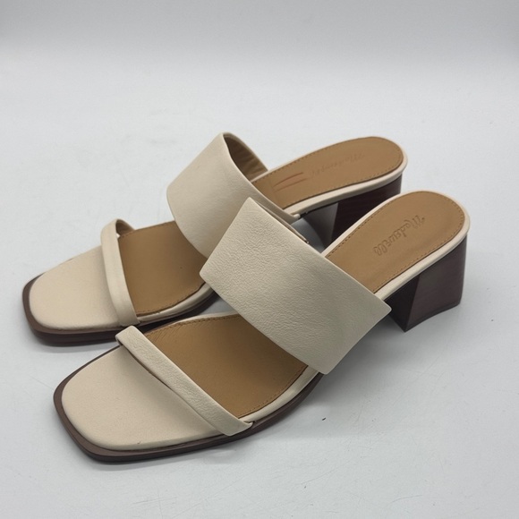 Madewell The Kaitlin Sandal Ecru Size 9 - Picture 2 of 16